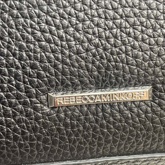 NOT FOR SALE New! Rebecca Minkoff Medium Keith
Flap Suede & Leather Satchel
BLAC - Picture 10 of 16